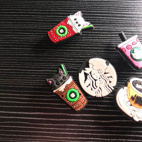 Starbucks Coffee & Zen Themed Croc Charms *Bundle 3 Save 20%* - Picture 4 of 5